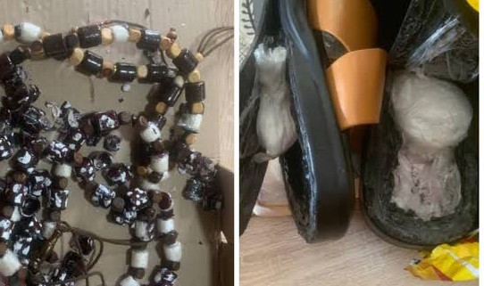 NDLEA uncovers cocaine hidden in Prayer beads, footwear in major drug bust