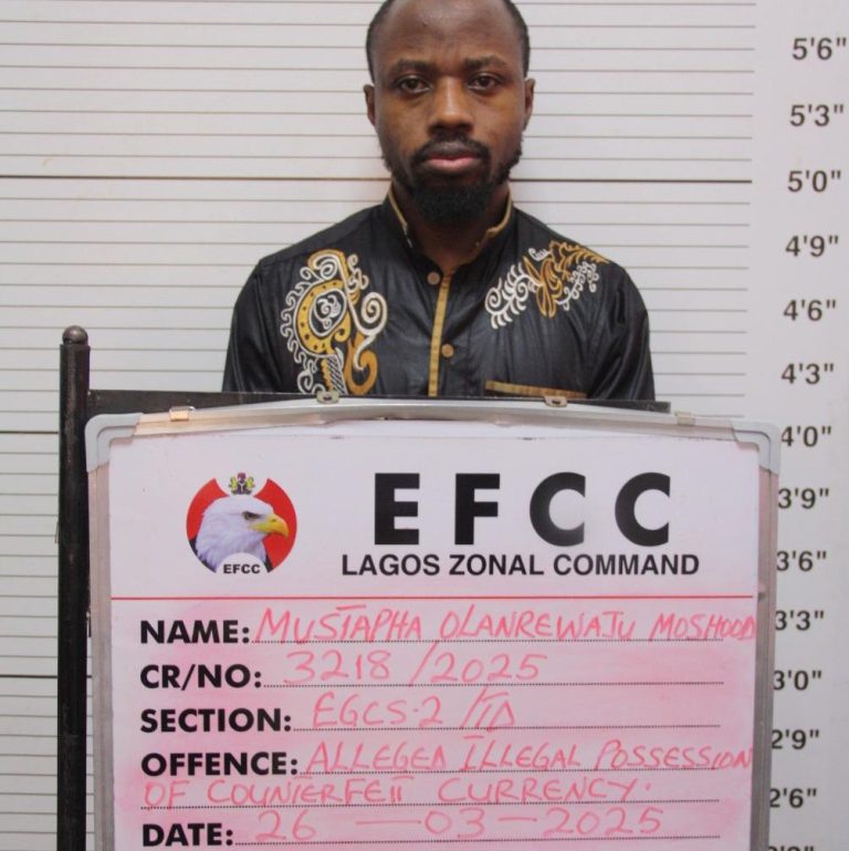 EFCC arraigns man for alleged possession of counterfeit $4,350 in Lagos