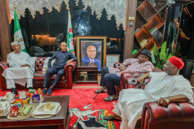 Saraki-led PDP reconciliation committee meets Enugu gov to address crisis