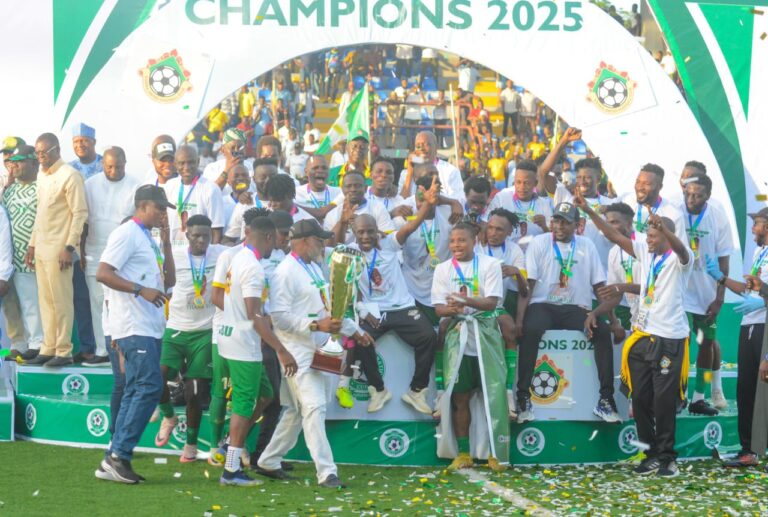 Kwara United earns 50 million naira prize money for winning President Federation Cup