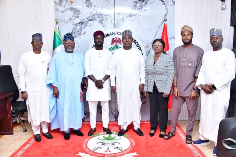 NDLEA Chairman applauds Kwara government’s fight against drug abuse