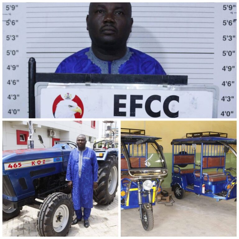 Court orders final forfeiture of tractors, rickshaws from ex-gov’s aide Oyin-Zubair