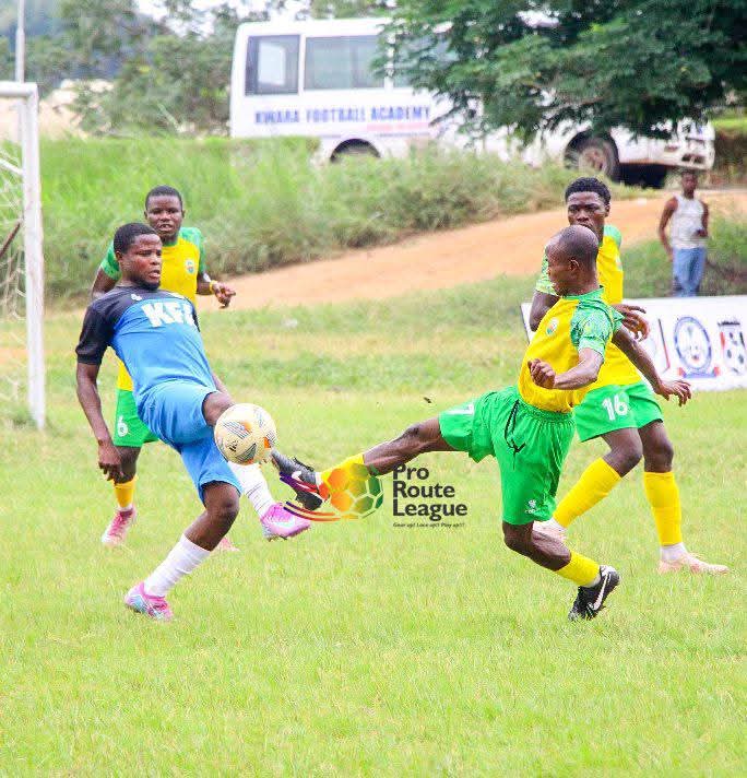 Top of table clash lights up week Eight games at Pro Route League