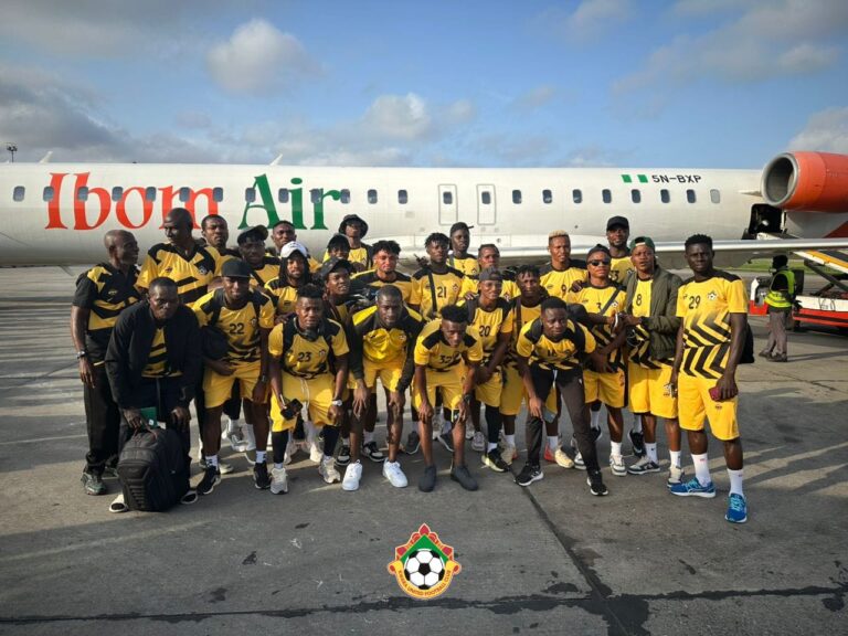 Just In:Kwara United arrives in Ghana for CAF Confederation Showdown with Asante Kotoko