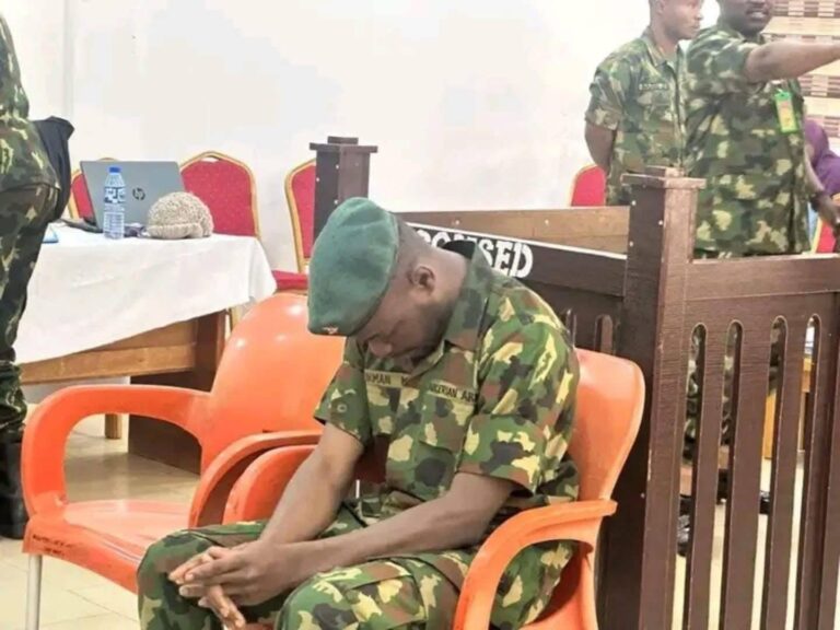 Army court sentences soldier to death by hanging for murder of tricycle rider