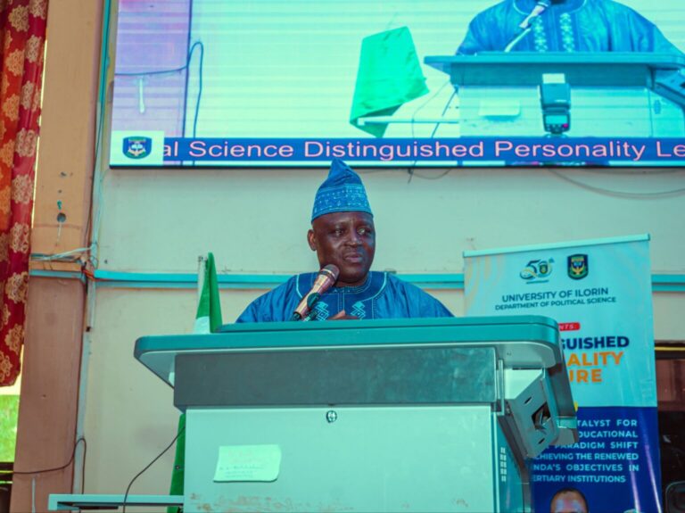 “Great nations are built by ideas”: Adeyemi delivers ₦5m support to Unilorin department