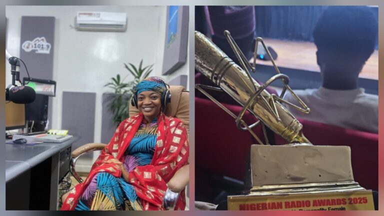 Khadijat Lawal wins Best female On-Air Personality at Nigerian Radio Awards