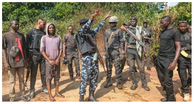Seven kidnapped victims rescued by security operatives in Kaduna forest