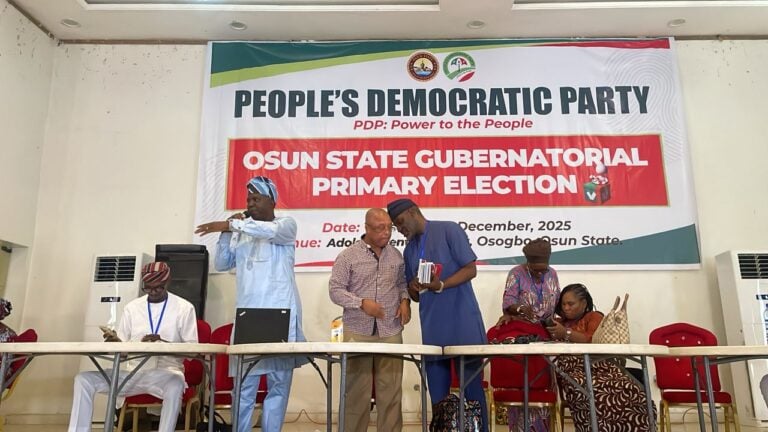 [JUST IN] 2026: Adedamola emerges new Osun PDP guber candidate after Adeleke’s exit from party