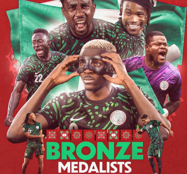 Tinubu hails Super Eagles’ AFCON bronze triumph, says medal ‘feels like gold’