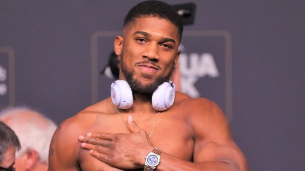 Anthony Joshua discharged from Lagos hospital, pays last respect to late friends