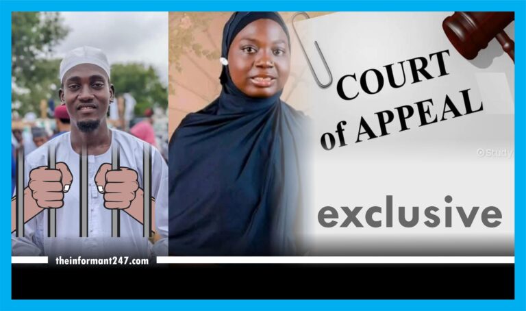 Exclusive: How Hafsoh’s killer, Abdulrahman Bello, is quietly seeking to overturn death sentence at Appeal Court