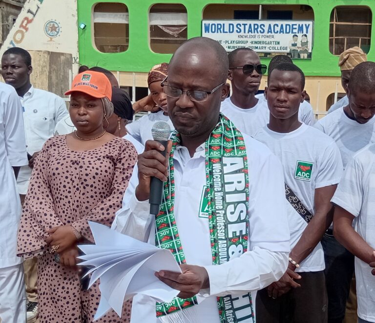 2027: Prof. Abdulmumin Ajia declares for ADC, unveils ‘Kwara repair agenda’