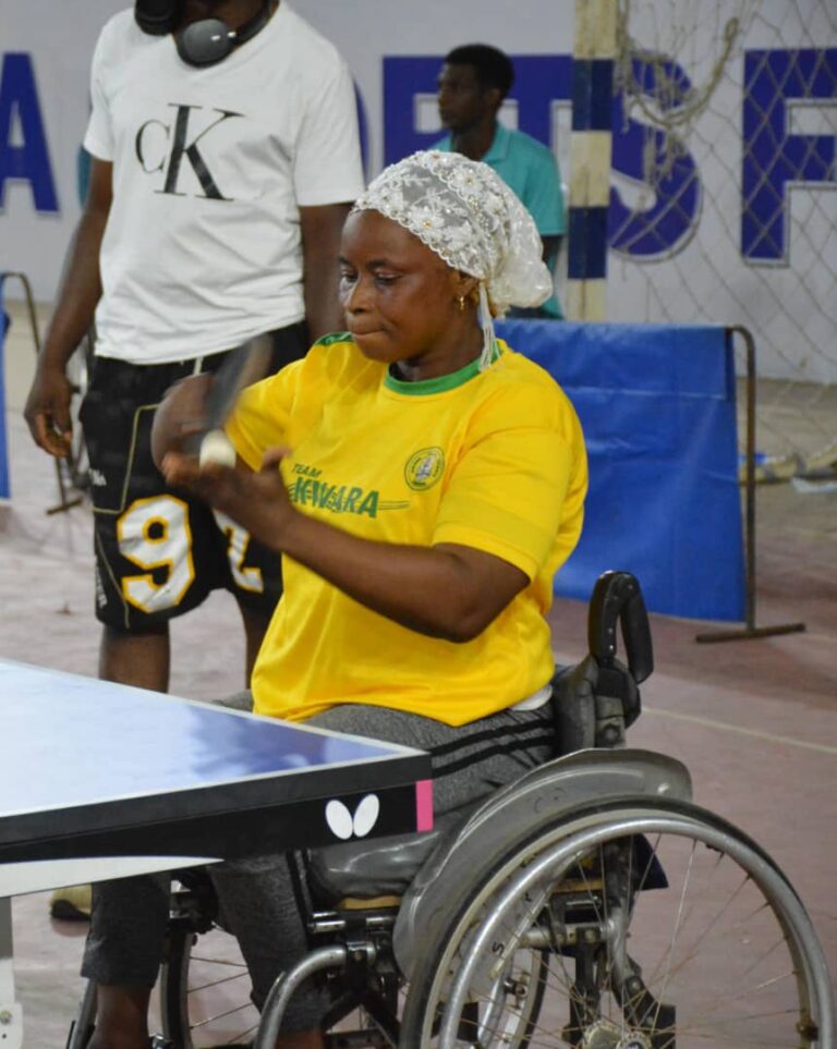 Kwara wins gold in para table tennis,haul six medals