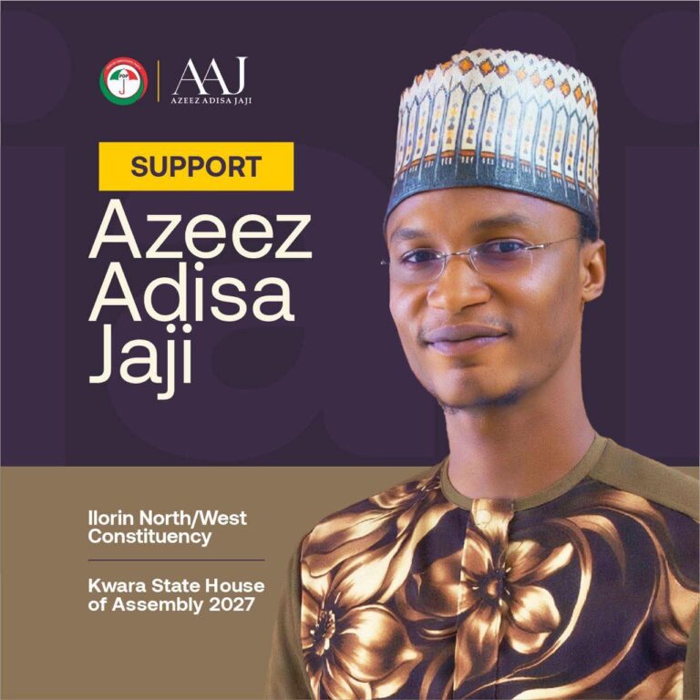 2027: Jaji declares for Ilorin north-west assembly seat, promises quality representation
