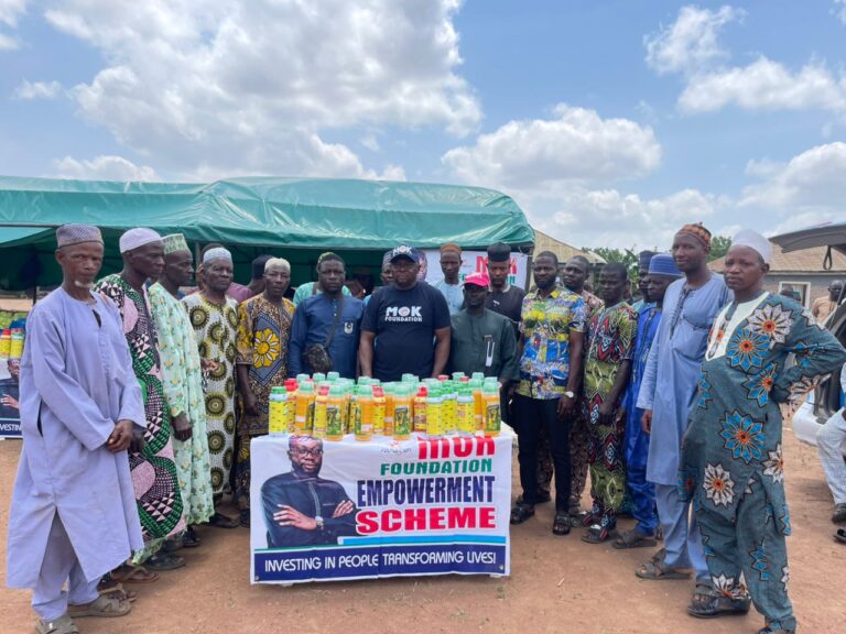 MOK Foundation distributes farm inputs to Fulani farmers in Kwara