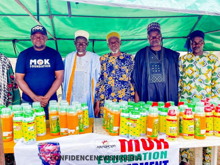 Kwara South group commends MOK Foundation over distribution of farm inputs