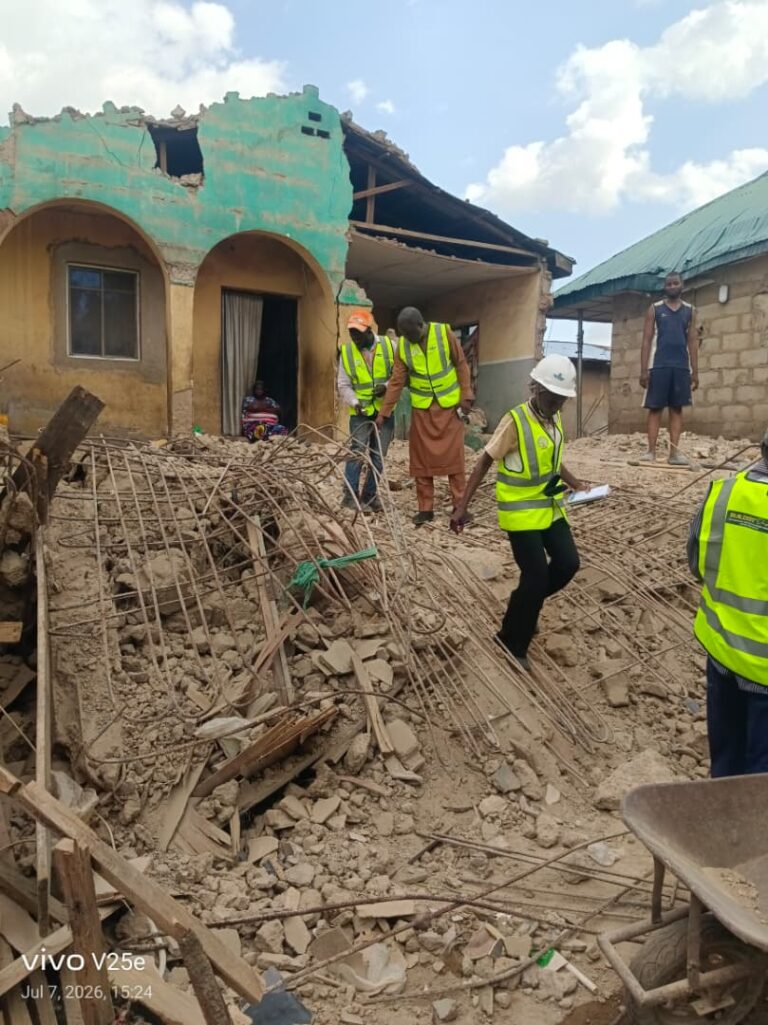CORBON, NIOB urge Kwara govt to enforce building code after Ilorin building collapse