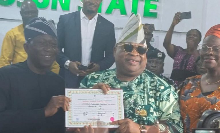Adeleke receives certificate of return, promises to unite Osun
