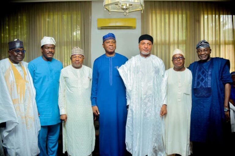 “No more G1, G2; We are one big family” — Saraki welcomes Saliu Mustapha, Kolo Jiya to PDP, calls for unity