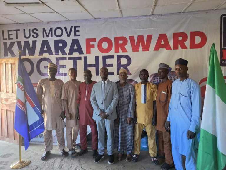 APC leaders dump party, join NDC, back Ajia for 2027 Kwara governorship