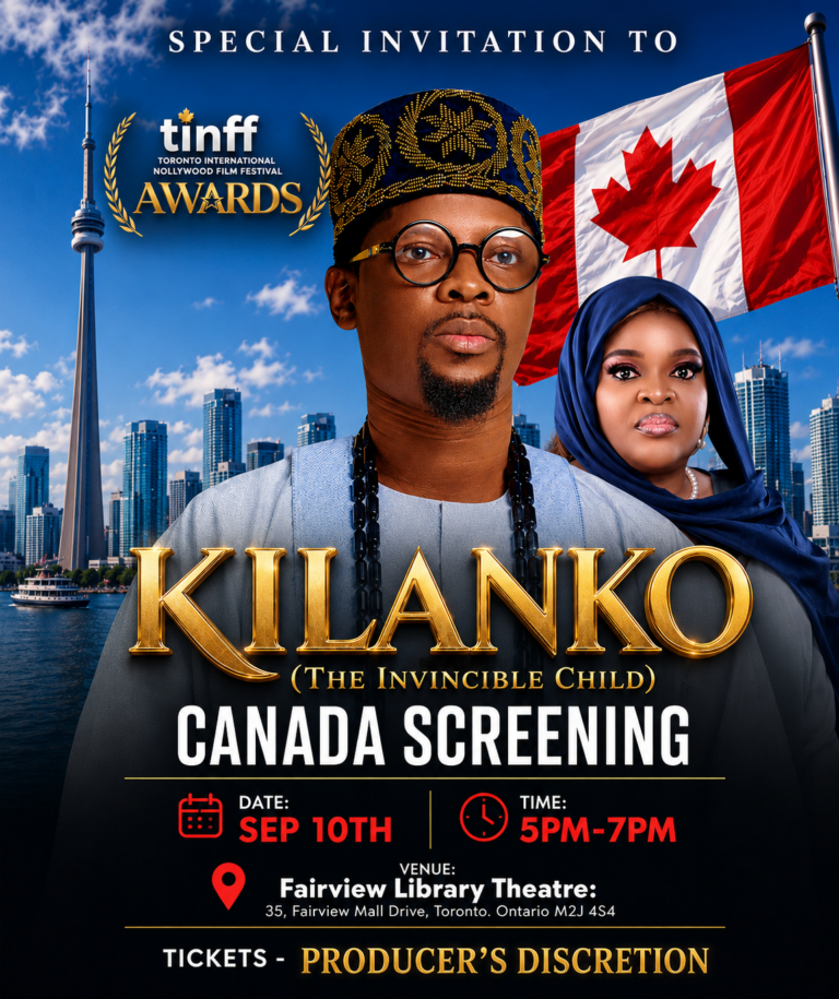 Rotimi Salami’s ‘KILANKO: The Invincible Child’ Takes Nollywood to Canada, US