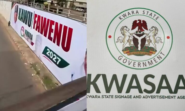PDP accuses Kwara govt of removing billboards ahead of AbdulRazaq’s turbanning