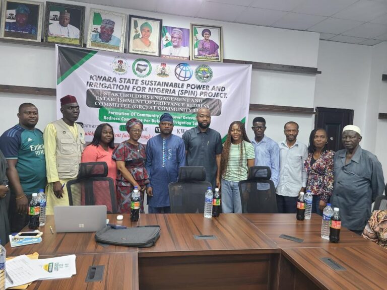 SPIN sets up grievance mechanism for Duku-Lade irrigation project